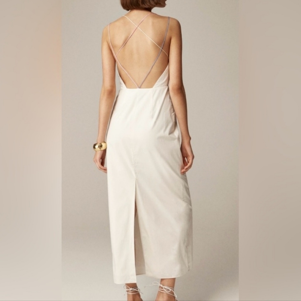 J.Crew X Anna October NWT Multistrap Sheath Dress Size 8 NWT - Picture 3 of 3